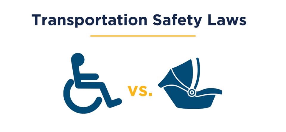 Transportation Safety Laws for Wheelchairs vs. Car Seats: The Dangerous Double Standard