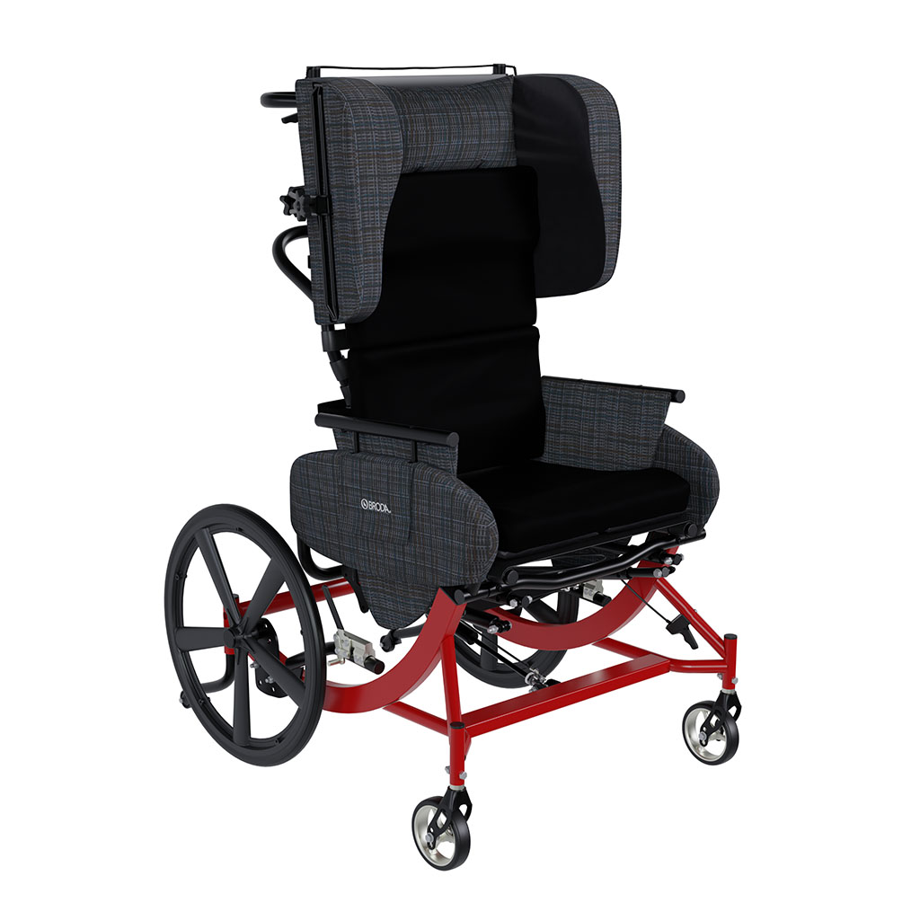 SPP Package on a wheelchair