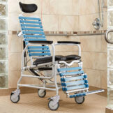 Revive Shower Commode Wheelchair Revive Shower Commode Wheelchair Lifestyle