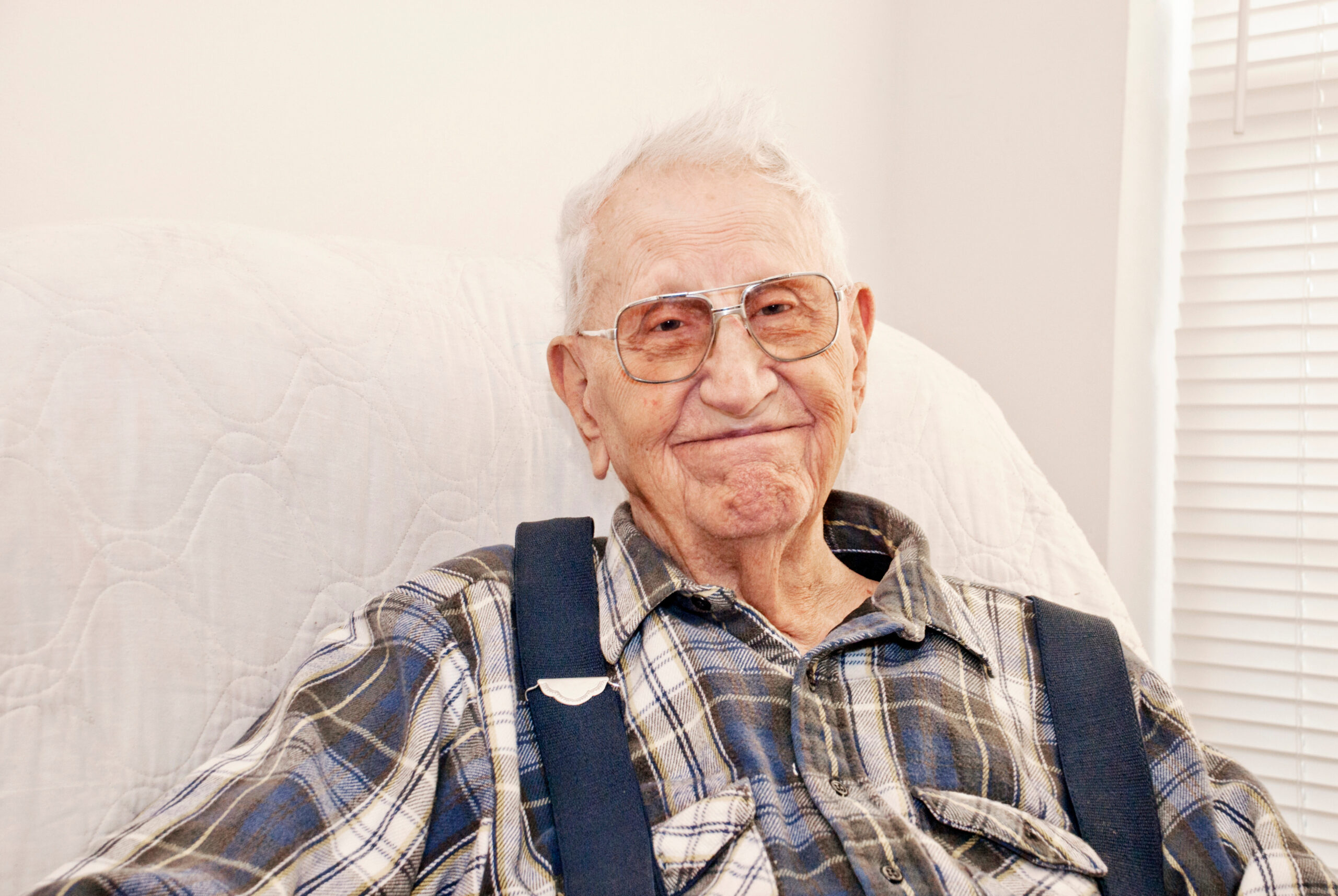 Elderly Man Smiling