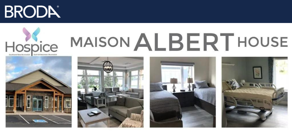 Maison Albert House Partners with Broda to Bring Increased Comfort to Hospice Care