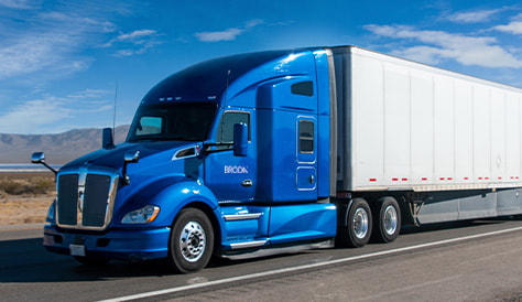 18 Wheeler Truck on a Highway